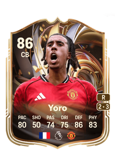Leny Yoro Ratings Reload 86 OVR