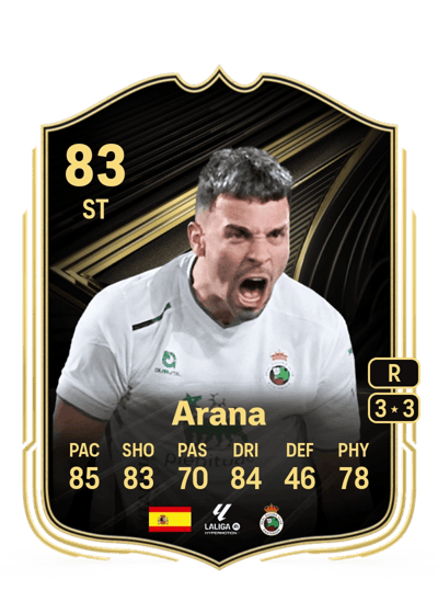 Arana Team of the Week 83 OVR