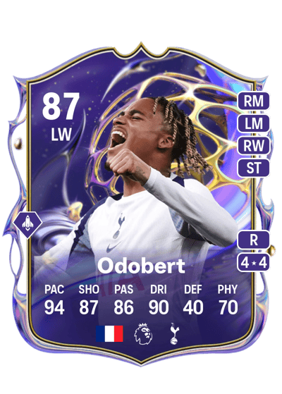 Wilson Odobert Future Stars 87 OVR