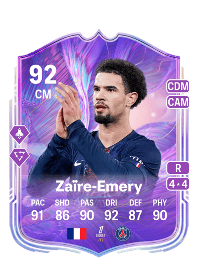Warren Zaïre-Emery Fantasy UT 92 OVR