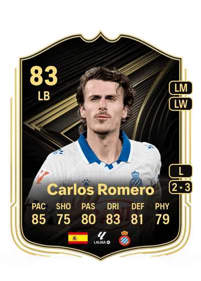 Carlos Romero Team of the Week 83 OVR