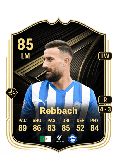 Abderrahman Rebbach Team of the Week 85 OVR