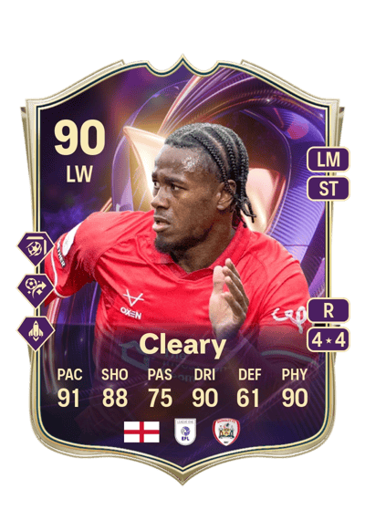 Reyes Cleary TOTS Breakthrough 90 OVR