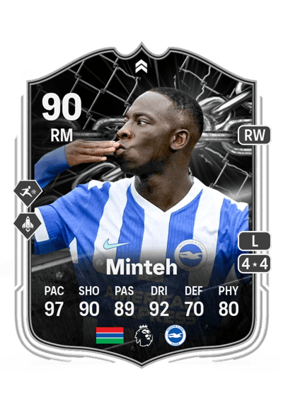 Yankuba Minteh Showdown 90 OVR