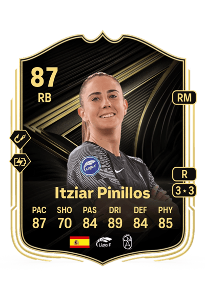 Itziar Pinillos Team of the Week 87 OVR