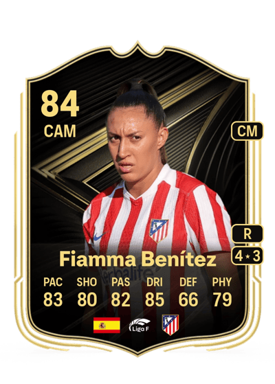Fiamma Benítez Team of the Week 84 OVR
