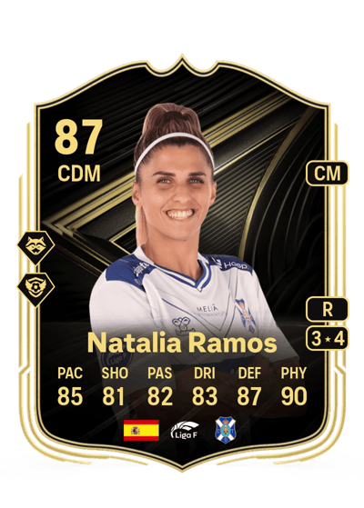 Natalia Ramos Team of the Week 87 OVR