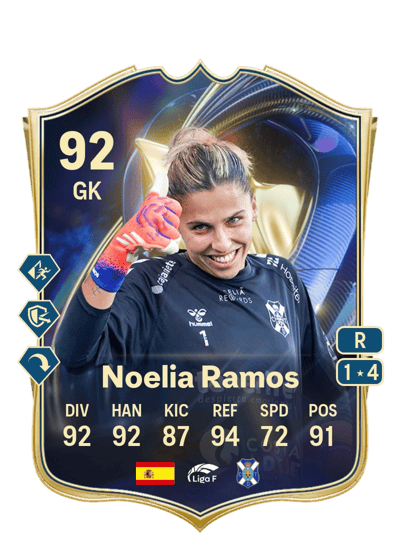 Noelia Ramos Team of the Season 92 OVR