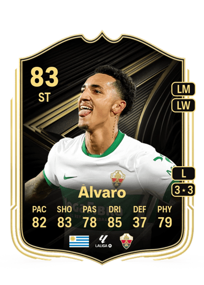 Álvaro Team of the Week 83 OVR