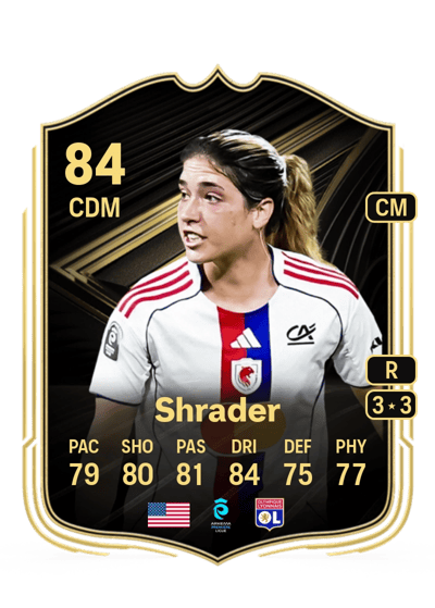 Korbin Shrader Team of the Week 84 OVR