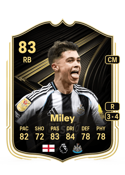Lewis Miley Team of the Week 83 OVR