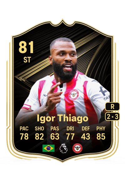 Igor Thiago Team of the Week 81 OVR