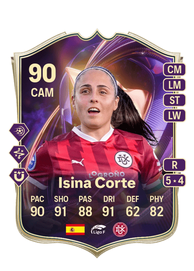 Isina Corte TOTS Breakthrough 90 OVR