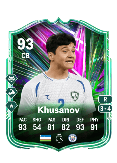 Abdukodir Khusanov Festival of Football: Path to Glory 93 OVR