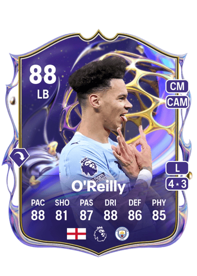 Nico O'Reilly Future Stars 88 OVR