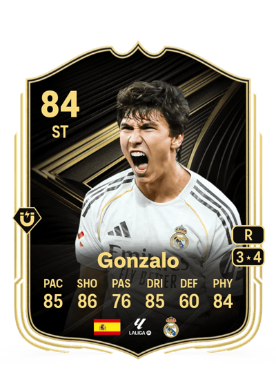 Gonzalo Team of the Week 84 OVR