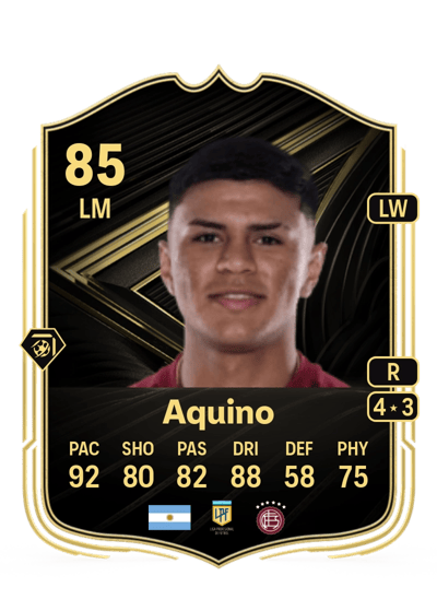 Dylan Aquino Team of the Week 85 OVR