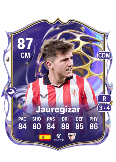 Jauregizar Future Stars 87 OVR