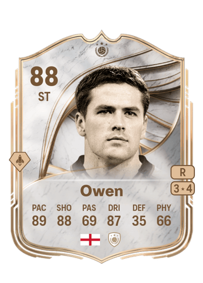 Michael Owen Icon 88 OVR