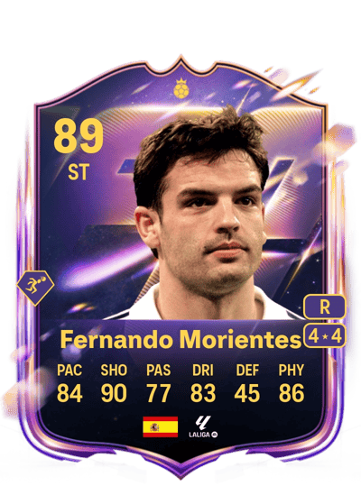 Fernando Morientes UT Heroes 89 OVR