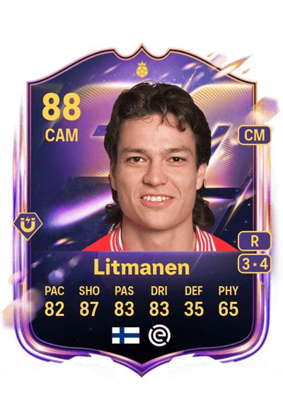 Jari Litmanen UT Heroes 88 OVR