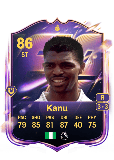 Nwankwo Kanu UT Heroes 86 OVR