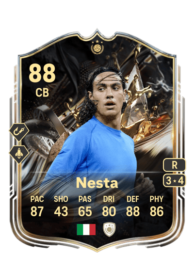 Alessandro Nesta Trophy Titans ICON 88 OVR