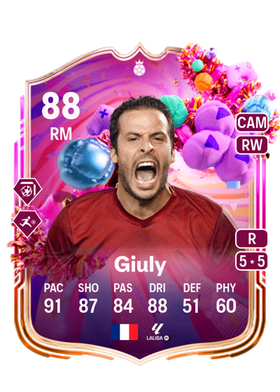 Ludovic Giuly FUT Birthday Hero 88 OVR
