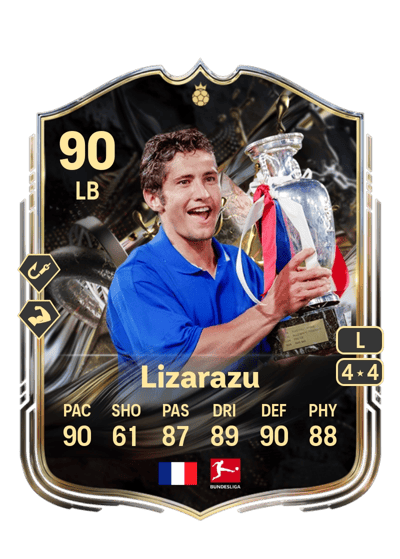 Bixente Lizarazu Trophy Titans Hero 90 OVR
