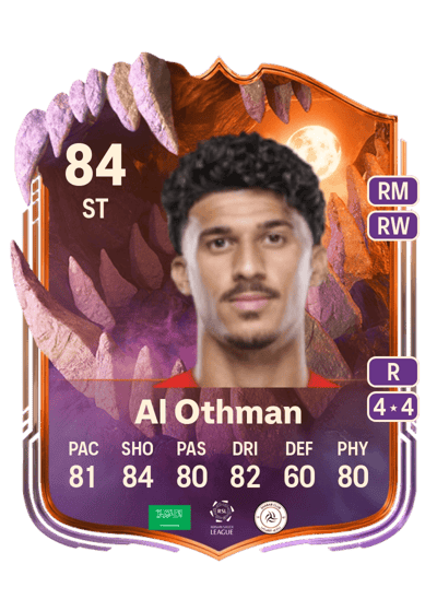 Abdulaziz Al Othman Ultimate Scream 84 OVR