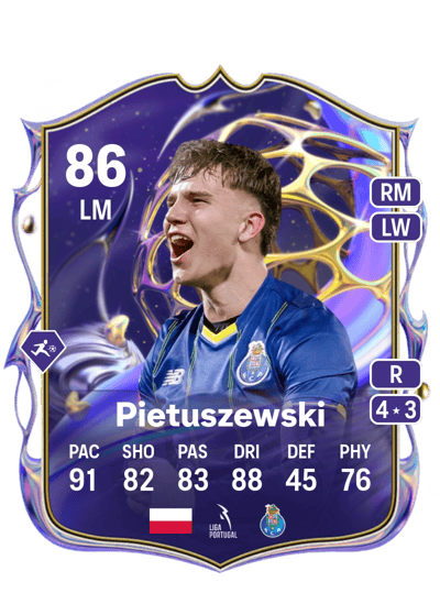 Oskar Pietuszewski Future Stars 86 OVR