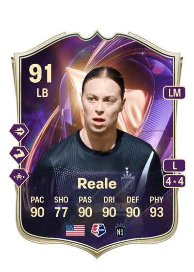 Lilly Reale TOTS Breakthrough 91 OVR