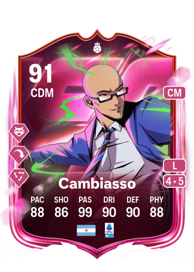 Esteban Cambiasso Prime Hero 91 OVR