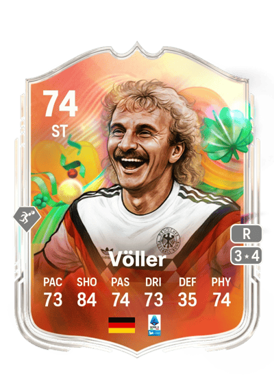 Rudi Völler World Tour Silver Stars 74 OVR