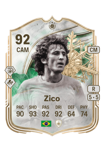 Zico Winter Wildcards Icon 92 OVR