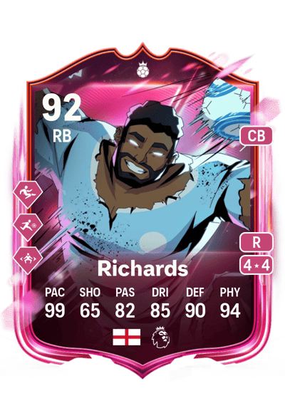 Micah Richards Prime Hero 92 OVR