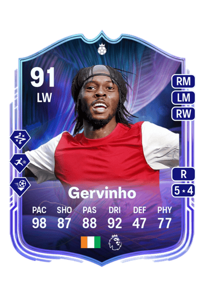Gervinho Fantasy UT Hero 91 OVR