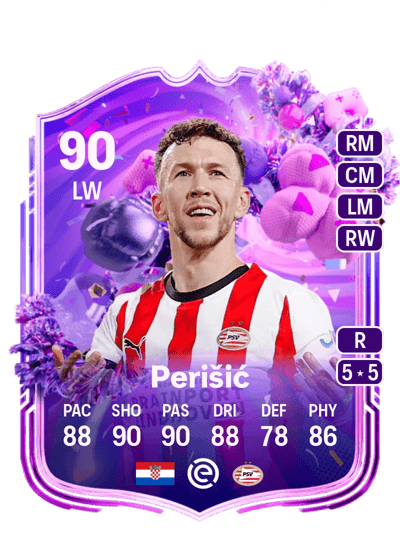 Ivan Perišić FUT Birthday 90 OVR