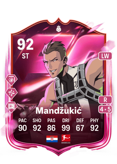 Mario Mandžukić Prime Hero 92 OVR