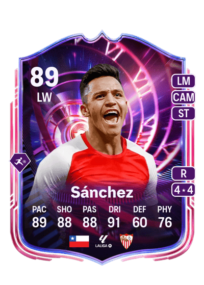 Alexis Sánchez Time Warp 89 OVR