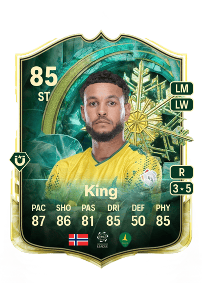 Joshua King Winter Wildcards 85 OVR