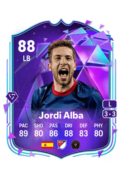 Jordi Alba End Of An Era 88 OVR