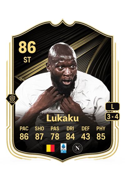 Romelu Lukaku Team of the Week 86 OVR