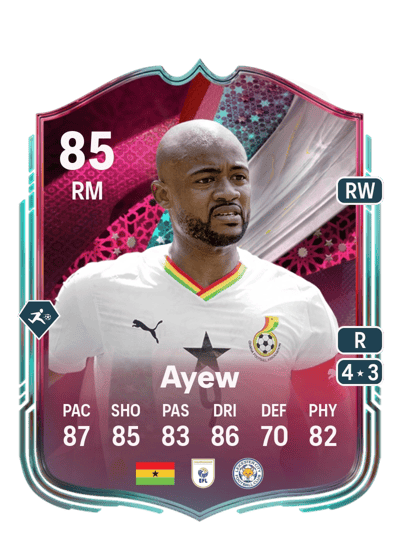 Jordan Ayew Festival of Football: Captains 85 OVR