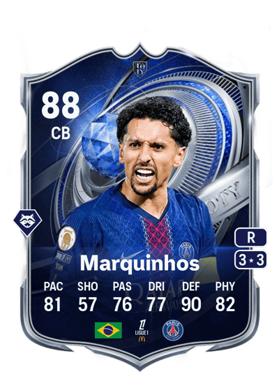 Marquinhos TOTY Honourable Mentions 88 OVR