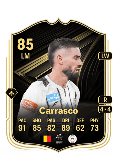 Yannick Carrasco Team of the Week 85 OVR