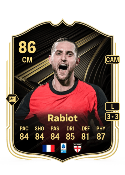 Adrien Rabiot Team of the Week 86 OVR