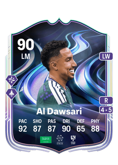 Salem Al Dawsari FoF: Answer the Call 90 OVR