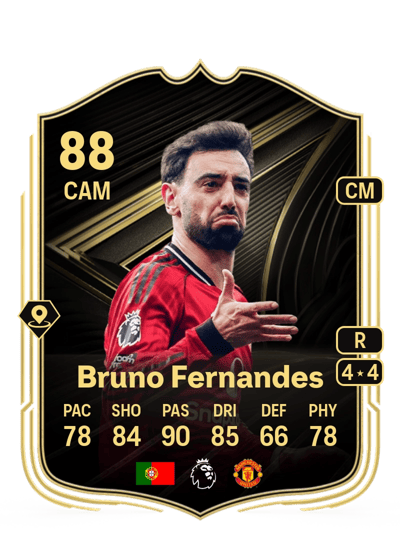Bruno Fernandes Team of the Week 88 OVR