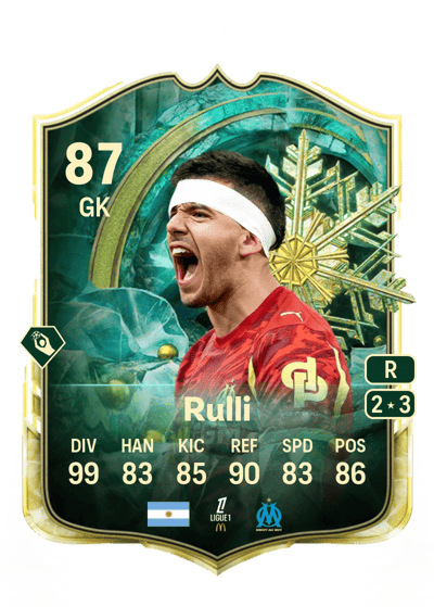 Gerónimo Rulli Winter Wildcards 87 OVR